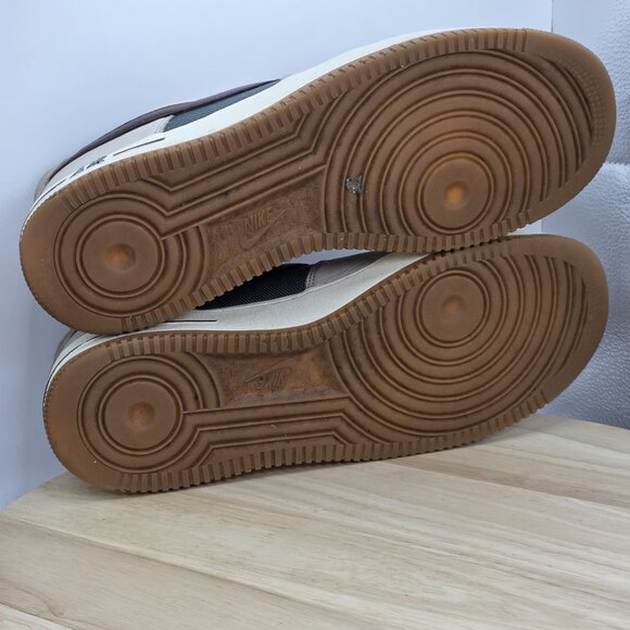 Nike Air Force 1 Low FQ8823-236 Cream Vintage Green Size 12 Men’s Retro Shoes - Picture 10 of 14